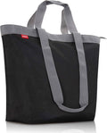 Einkaufstasche – mit Reißverschluss, wiederverwendbar, aus Polyester, 51 cm, 20 cm, 40 cm