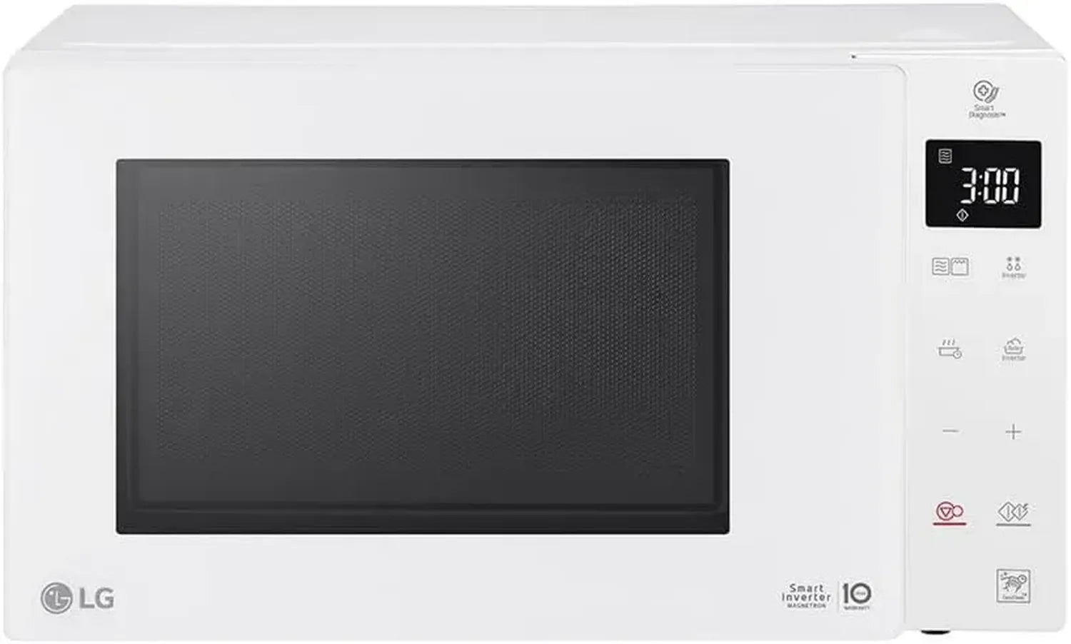 LG Mikrowelle mit Grill, 25L, 1000W, Digitalanzeige, Weiß