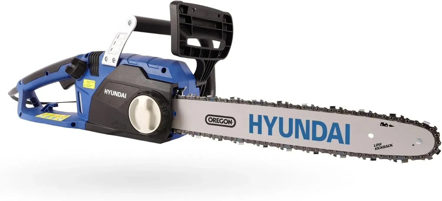 HYUNDAI Elektrische Motorsäge mit 40 cm Schwert und 2400W Leistung
