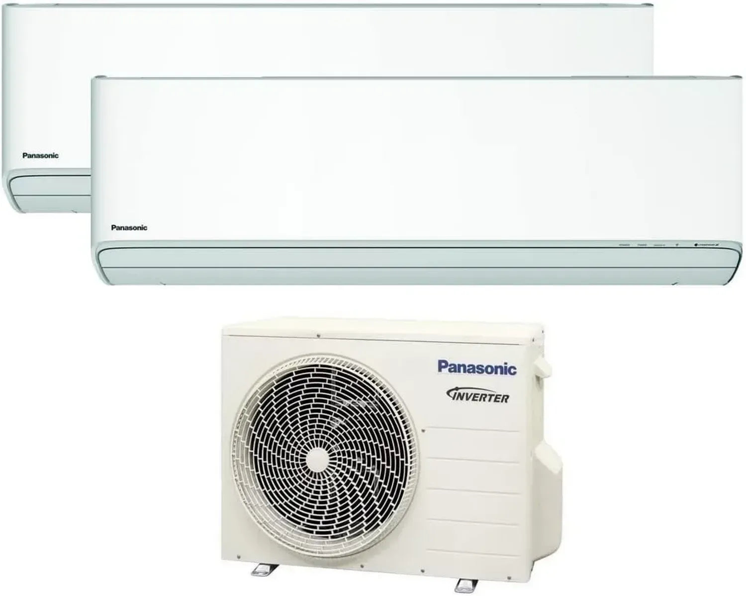Panasonic ETHEREA R32 Dual Split Klimaanlage Z Serie - 5000+12000 BTU A+++ WiFi