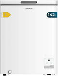 Cecotec Gefriertruhe Bolero CoolMarket 142L, Inverter-Plus, Schnellgefrieren, Elektronische Steuerung, Klasse E