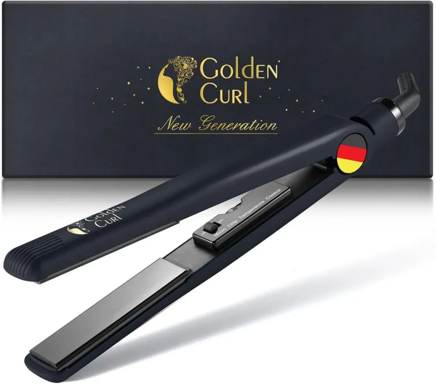 2-in-1 Haarglätter & Lockenstab - Glätten und Locken für perfektes Styling - 5 Jahre Garantie