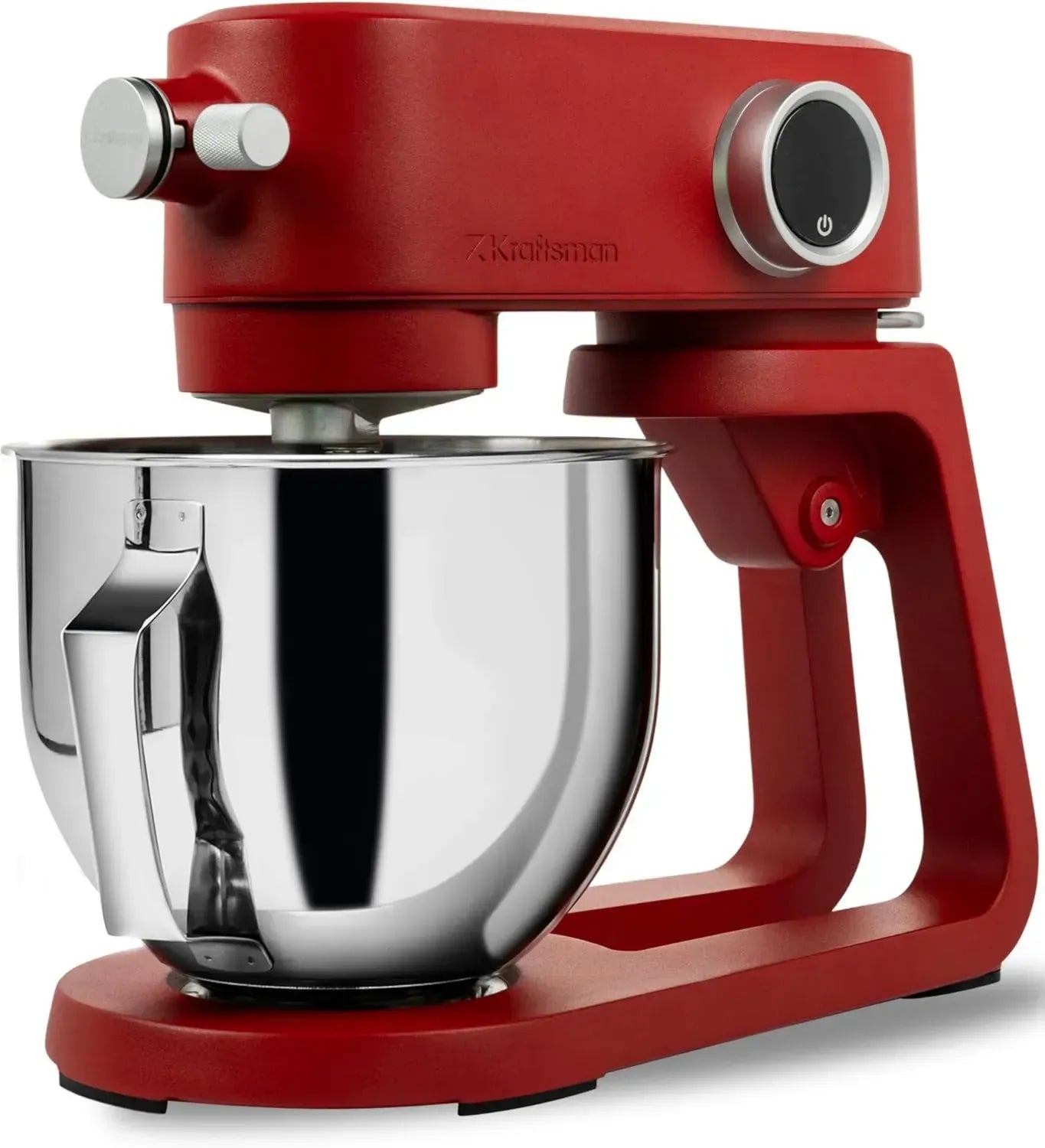 5L Küchenmaschine aus Metall, Teigknetmaschine für Pizzateig, leiser Kupfermotor, 4 beschichtungsfreie Edelstahleinsätze, universeller Multifunktionsanschluss