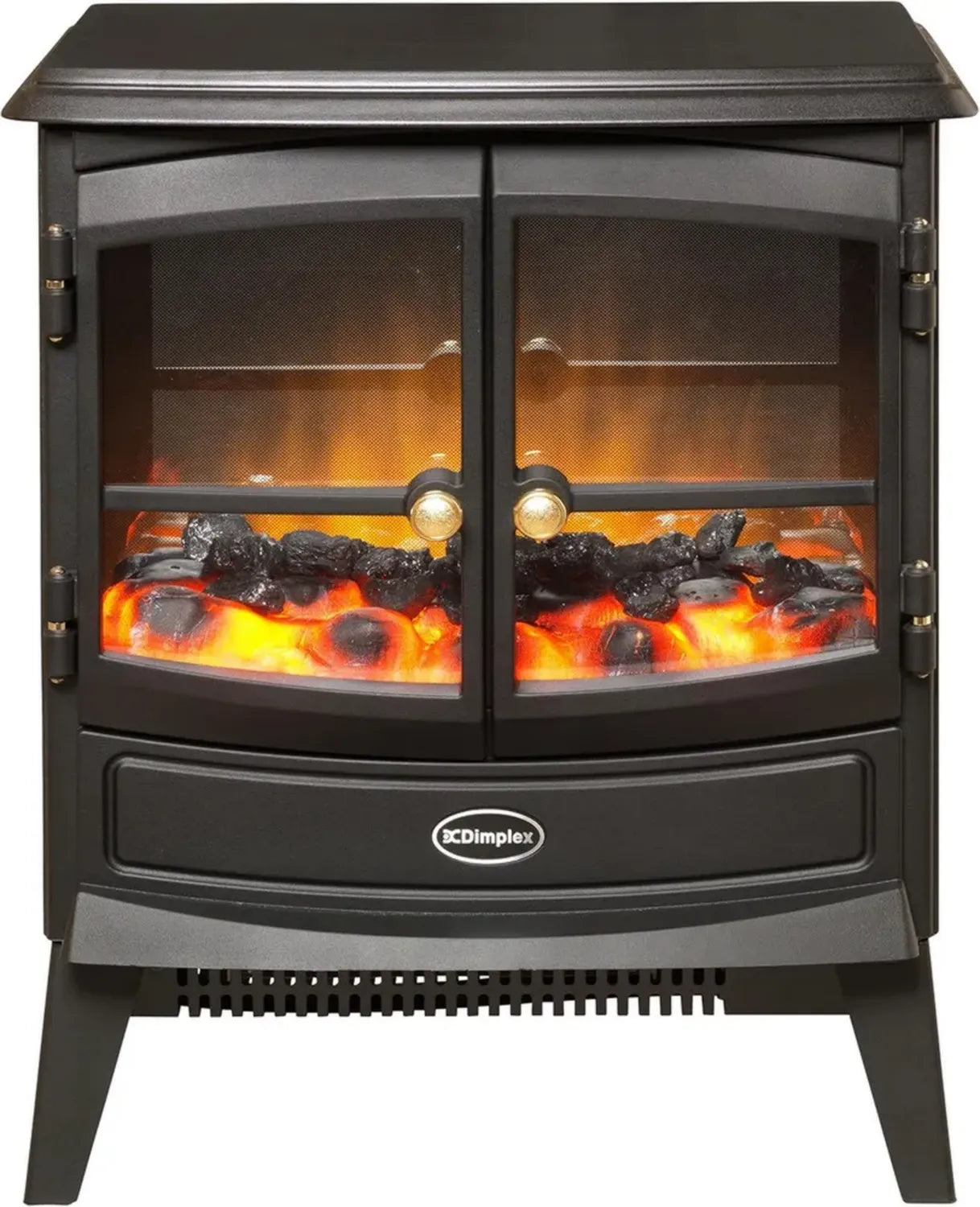 Freistehender Elektrokamin Dimplex Springborne mit LED-Flammen und Heizfunktion, 2kW