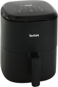 Tefal Heißluftfritteuse Easy Fry Compact 3L, für 1-4 Personen, Ölfreier Air Fryer, gesund und knusprig, Energiesparend, Touch-Display, 10 Programme, Modell EY1458