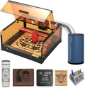 ATOMSTACK A6 Pro Laserschneider mit Gehäuse und Luftfilter, 40W Graviermaschine für Holz, Acryl, Leder, Stein und Metall