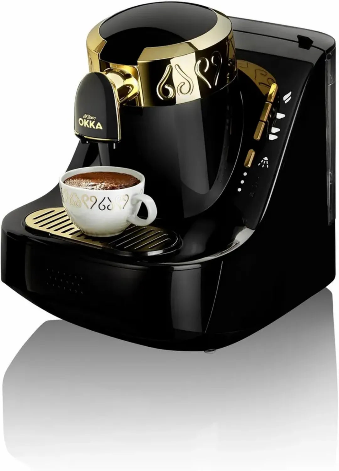 Arzum Okka Türkische Kaffeemaschine, Automatische Brühsystem, Schwarz