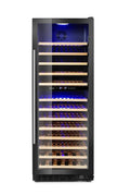 HENDI Dual-Zonen-Weinkühlschrank für 135 Flaschen, 387L, 220-240V, 130W, 595x680x1625mm