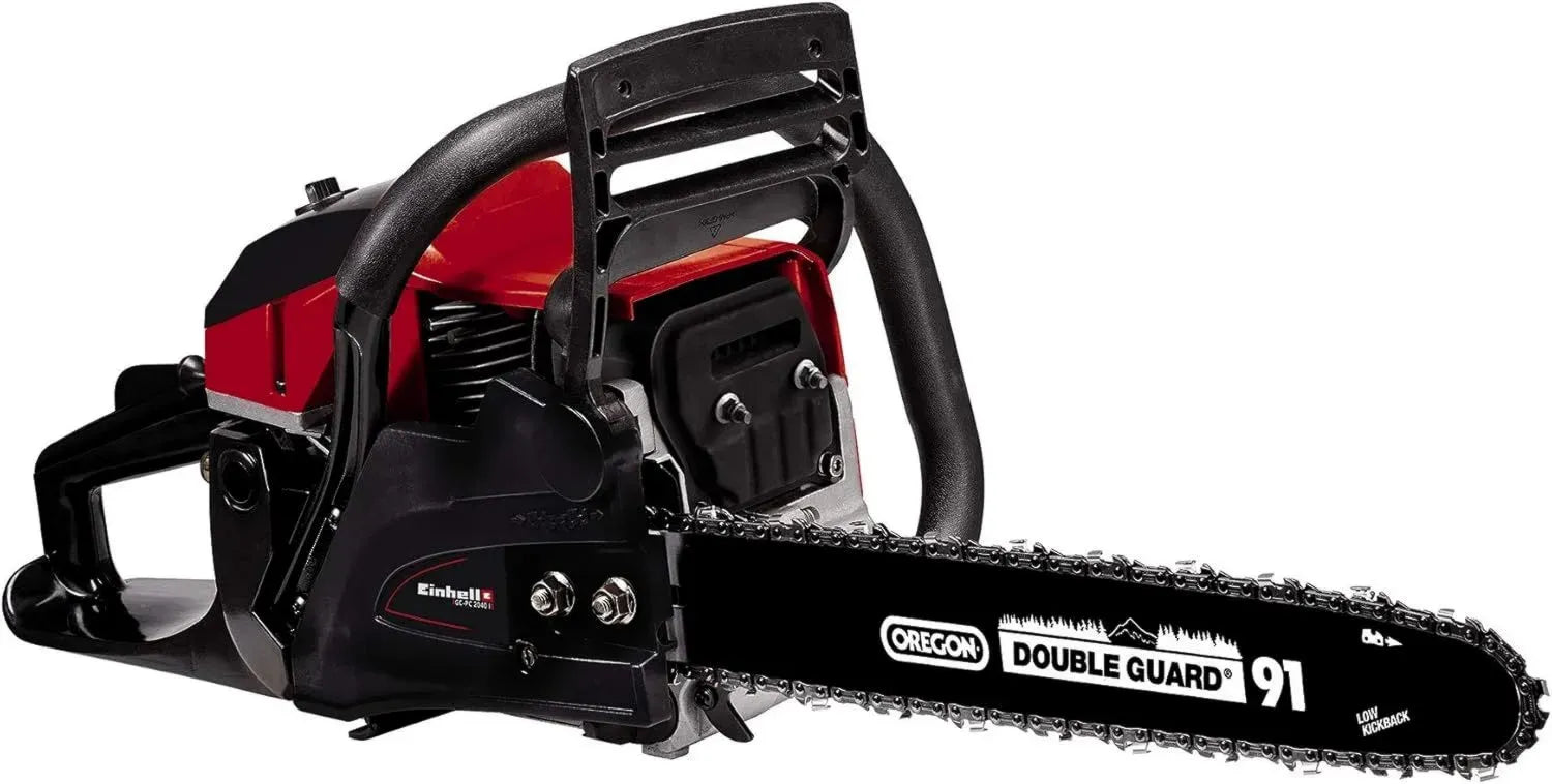 Einhell Benzin-Kettensäge GC-PC 2040 I, 2 kW, 40 cm Schwert, 21 m/s Schneidgeschwindigkeit, automatische Kettenschmierung, mit Schwertschutz