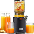 LINKChef Slow Juicer, Große 130mm Öffnung, 1,8L Kapazität, 250W Leise Motor, Rücklauffunktion, Einfache Reinigung, BPA-frei