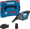 Bosch 12V Akku-Handstaubsauger GAS 12V mit 3.0Ah Batterien und L-BOXX