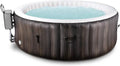 Aufblasbarer Whirlpool mit Abdeckung und Spa-Pumpe
