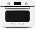 Smeg Kombidampfbackofen, 10 Programme, 33 Rezepte, Abnehmbarer Wassertank, Entkalkung, 1800W, Weiß