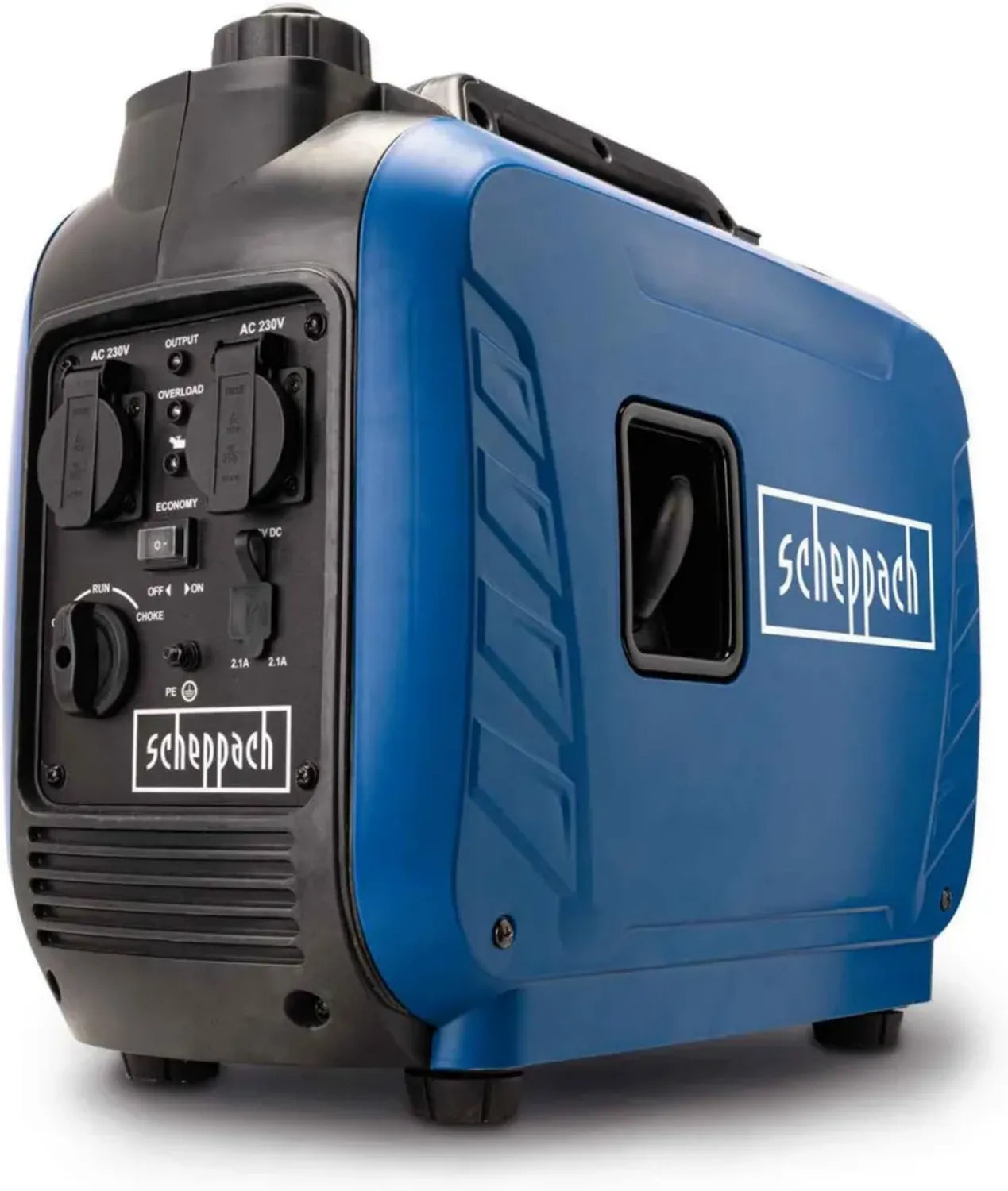 Scheppach SG2500i Inverter Stromerzeuger - 2000W Benzingenerator mit 2x 230V und USB