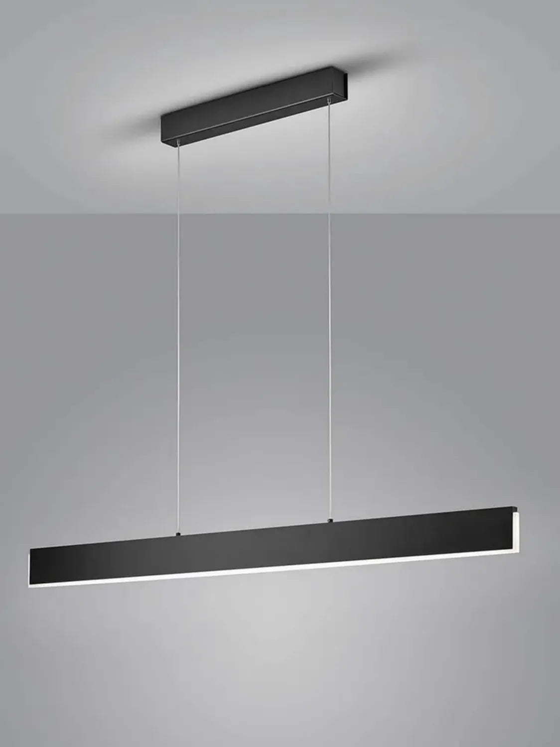 Helestra Nex LED Hängeleuchte, Modernes Design, Schwarz