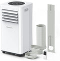 Mobile Klimaanlage 4-in-1 mit 9000 BTU, Entfeuchtung, Ventilation, Abluftschlauch und Digitalanzeige, 24-Stunden-Timer, geeignet für Räume bis 88 m³
