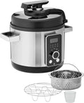 WMF Lono 8-in-1 Multikocher 6 Liter, Schnellkochtopf & Reiskocher, 1100W Edelstahl