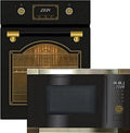 Kaiser Retro Einbauherd-Set EH4796AD+EM2545AD, 45cm Backofen, 25L Mikrowelle, Autark, 9 Programme, Heißluft & Grill, Touch-Steuerung