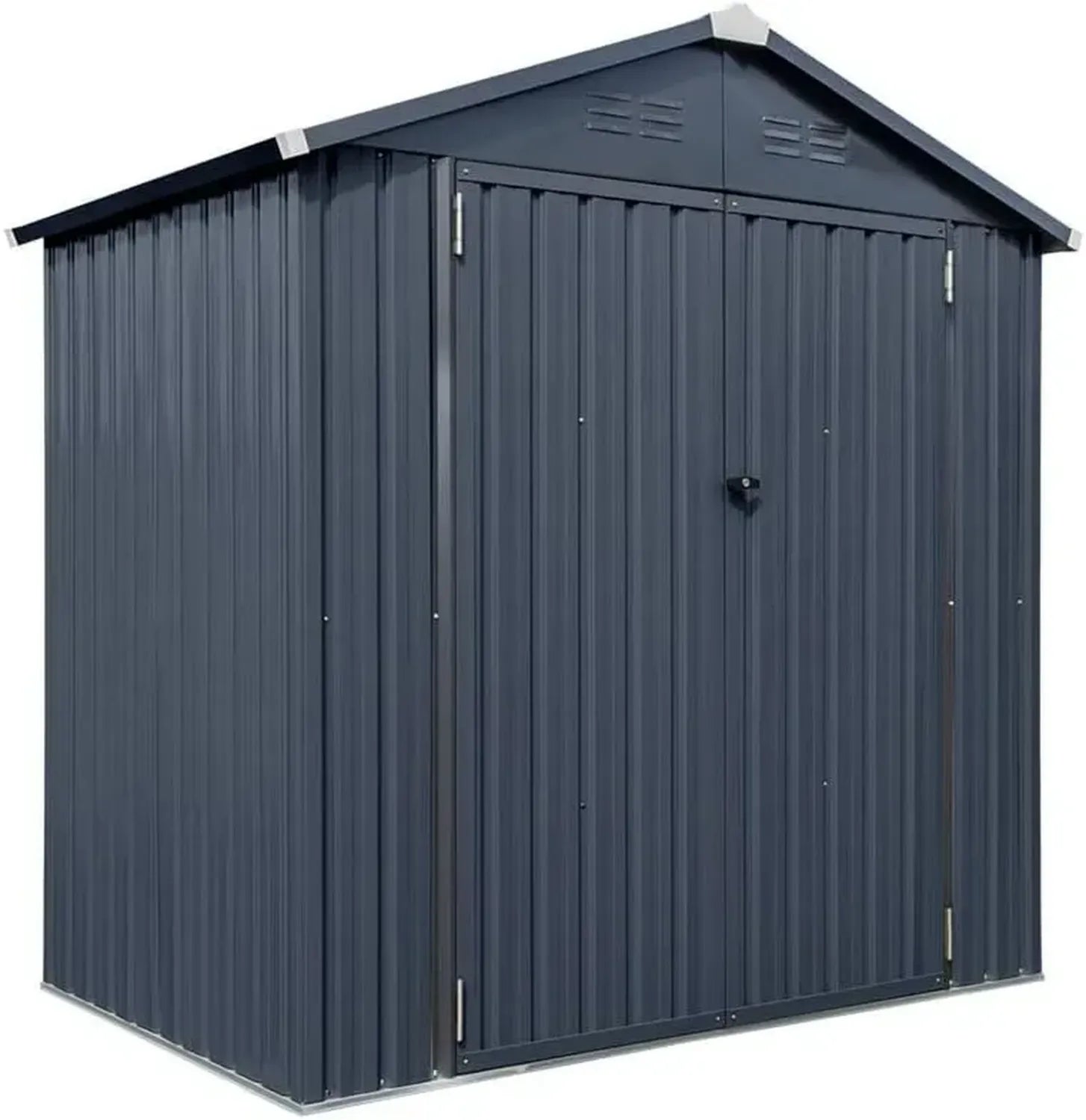 Westmann Metallgerätehaus Minor 64, Anthrazit, 119x183x196 cm