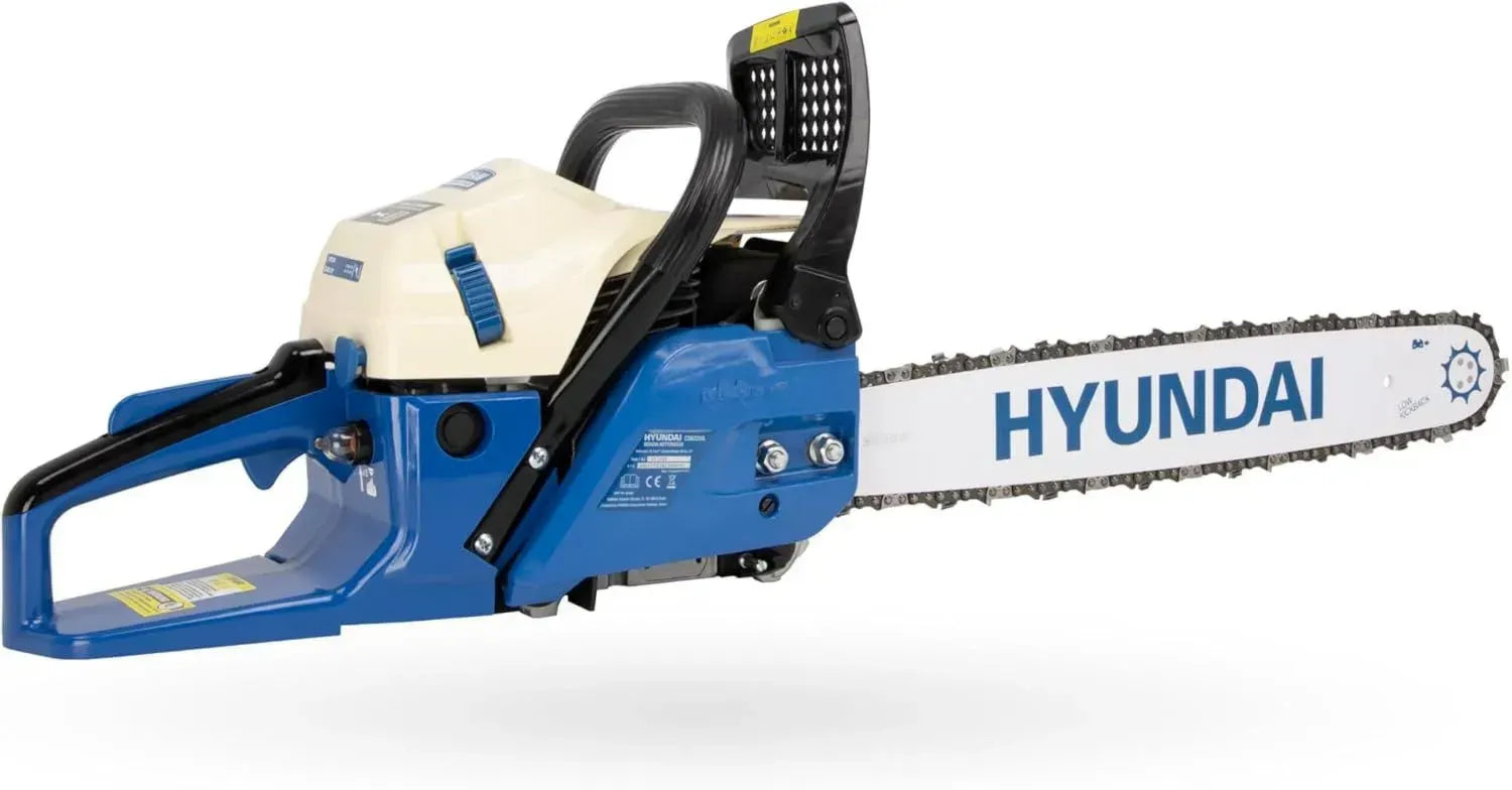 HYUNDAI Benzin-Kettensäge 61,5 cm³ mit 51 cm Schwert, 3,9 PS, inkl. Werkzeugset