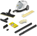 Kärcher SC 4 EasyFix Dampfreiniger, 3,5 bar Dampfdruck, 4 min Aufheizzeit, 2000 W Leistung, 100 m² Flächenleistung, 2-Tank-System, inkl. Bodenreinigungsset