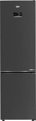 Beko B7RCNA407HXBR Kühl-Gefrierkombination, 355 l, NoFrost, AeroFlow, 90° Türöffnung, HarvestFresh-Technologie, Dark-Inox