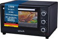 OptimumX XXL Mini-Ofen 60L mit Heißluft und Drehspieß, 2200W, Anthrazit