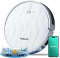 Tesvor M2 Saugroboter mit Wischfunktion, 6000Pa, WLAN, 5100mAh, ideal für Tierhaare und Hartböden