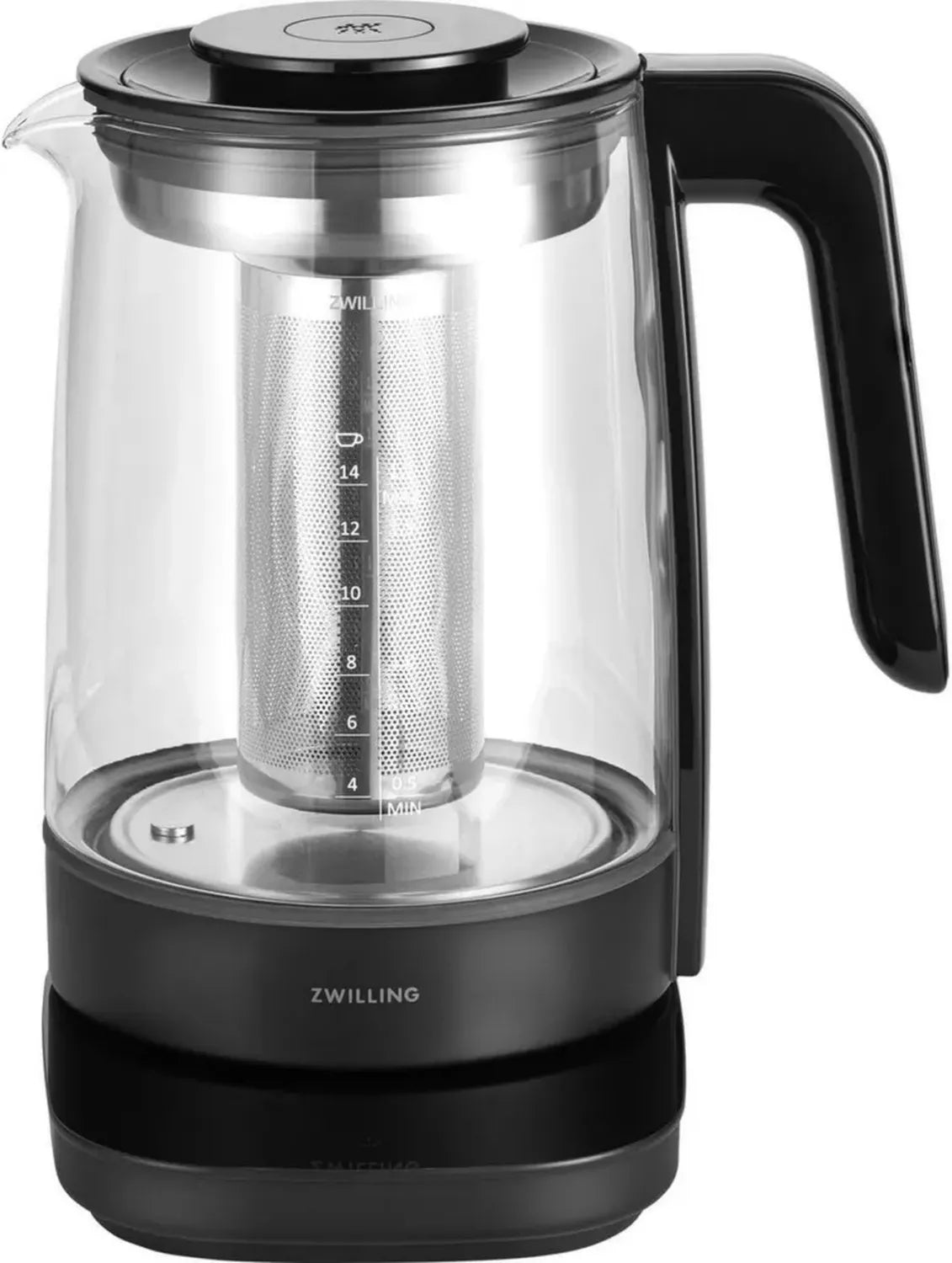 Zwilling Wasserkocher 1,7 l, 1850 W, Schwarz, Temperaturregelung, Warmhaltefunktion
