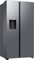 Samsung RS80F67KCTEF Side-by-Side Kühl-Gefrierkombination, 634 l, Edelstahl, Energieeffizient, Twin Cooling+ mit Sprachsteuerung