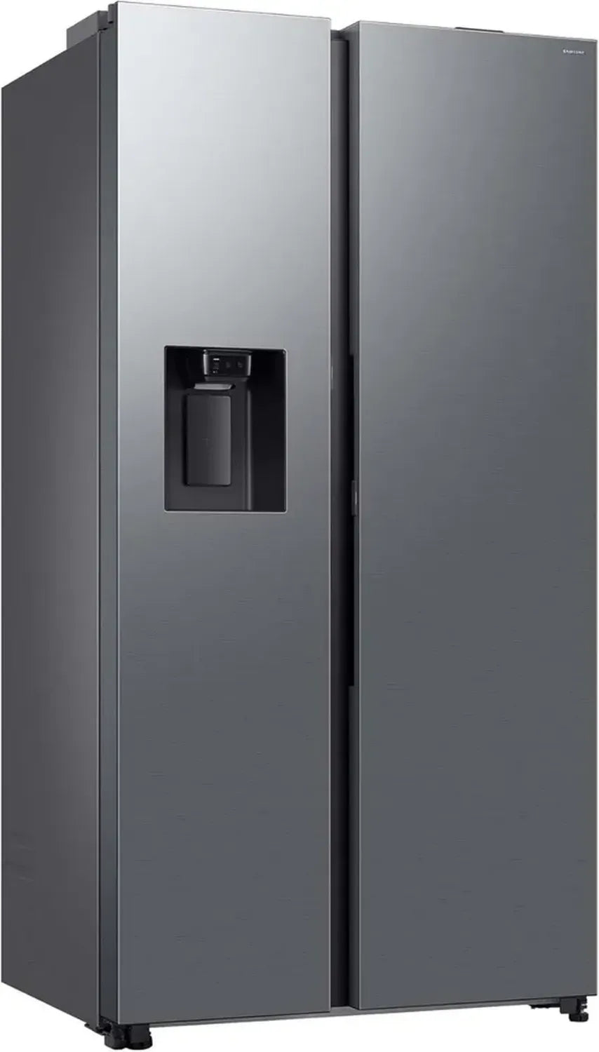 Samsung RS80F67KCTEF Side-by-Side Kühl-Gefrierkombination, 634 l, Edelstahl, Energieeffizient, Twin Cooling+ mit Sprachsteuerung