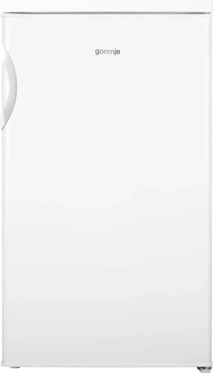 Gorenje Tischkühlschrank 137L, LED-Licht, 56cm Breit, 84,5cm Hoch, Weiß