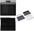 Bauknecht Einbau-Backofen mit Induktionskochfeld, 12 Funktionen, GentleSteam, Energieklasse A+, 60 cm, Edelstahl