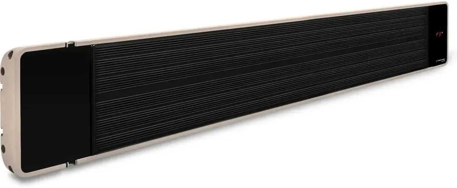 TROTEC IRD 2400 Infrarot Dunkelheizstrahler – 800W/1600W/2400W Heizleistung, IP55, mit Fernbedienung und Timer