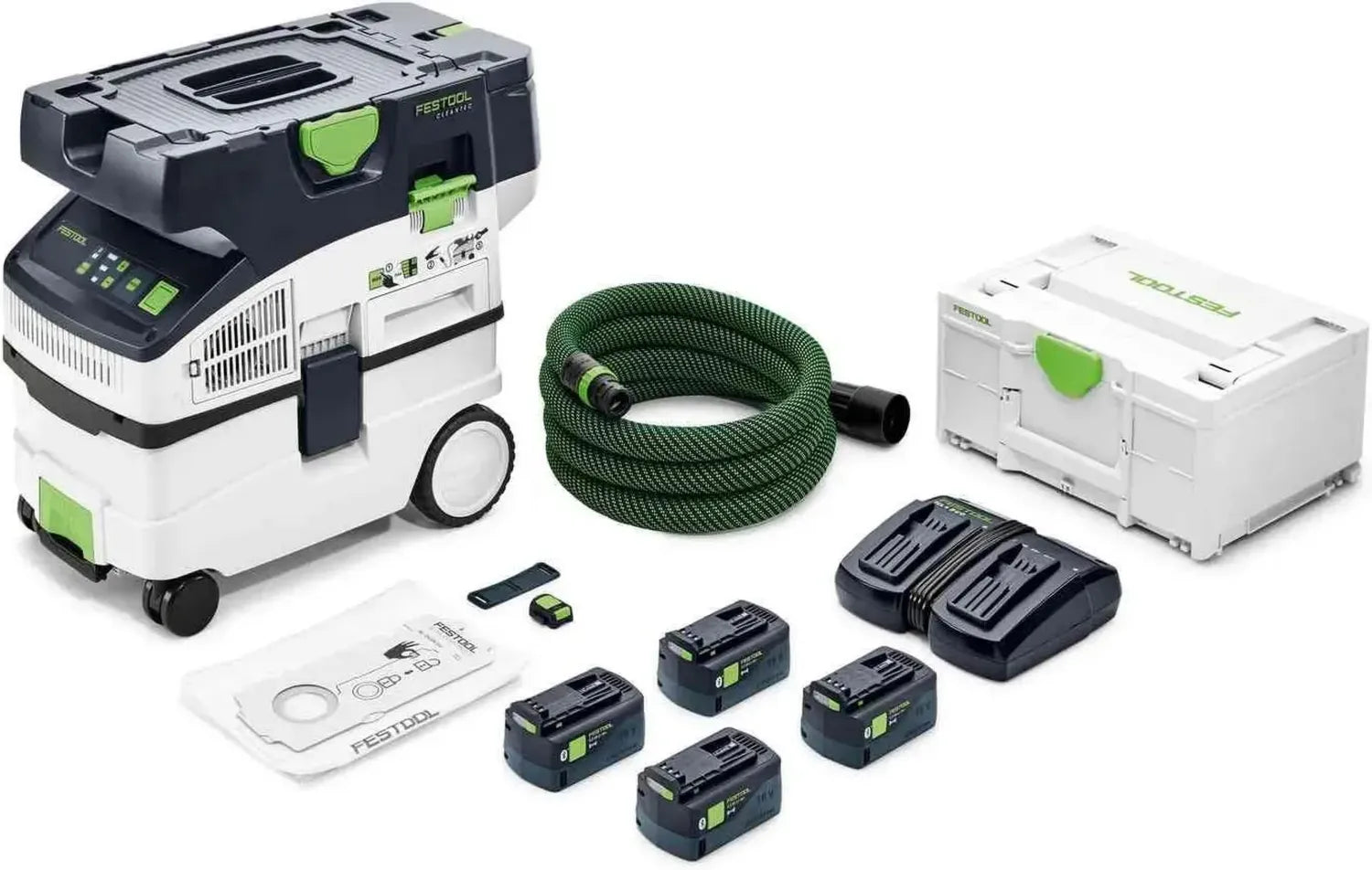 Festool Akku-Staubsauger CTLC MIDI I-Plus mit Zubehör