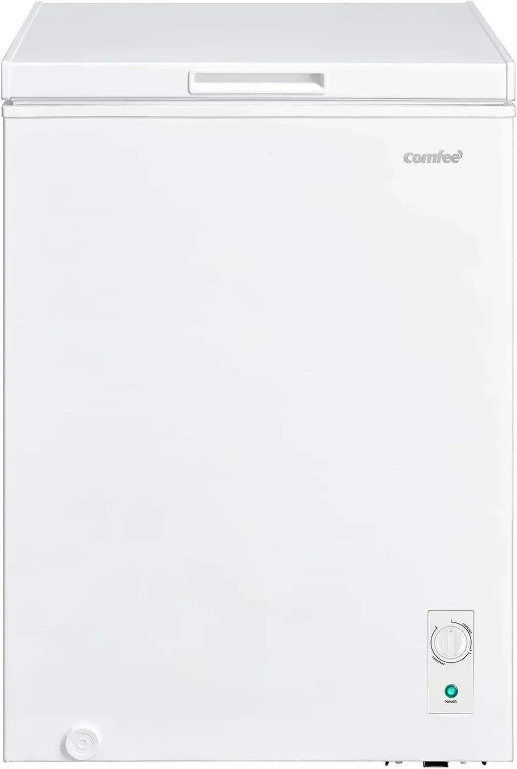 Comfee 99L Gefriertruhe, Ultra-leise 38dB, Energieeffizient, Flexibler Temperaturbereich -30°C bis +10°C, Ideal für Küche & Garage, Weiß