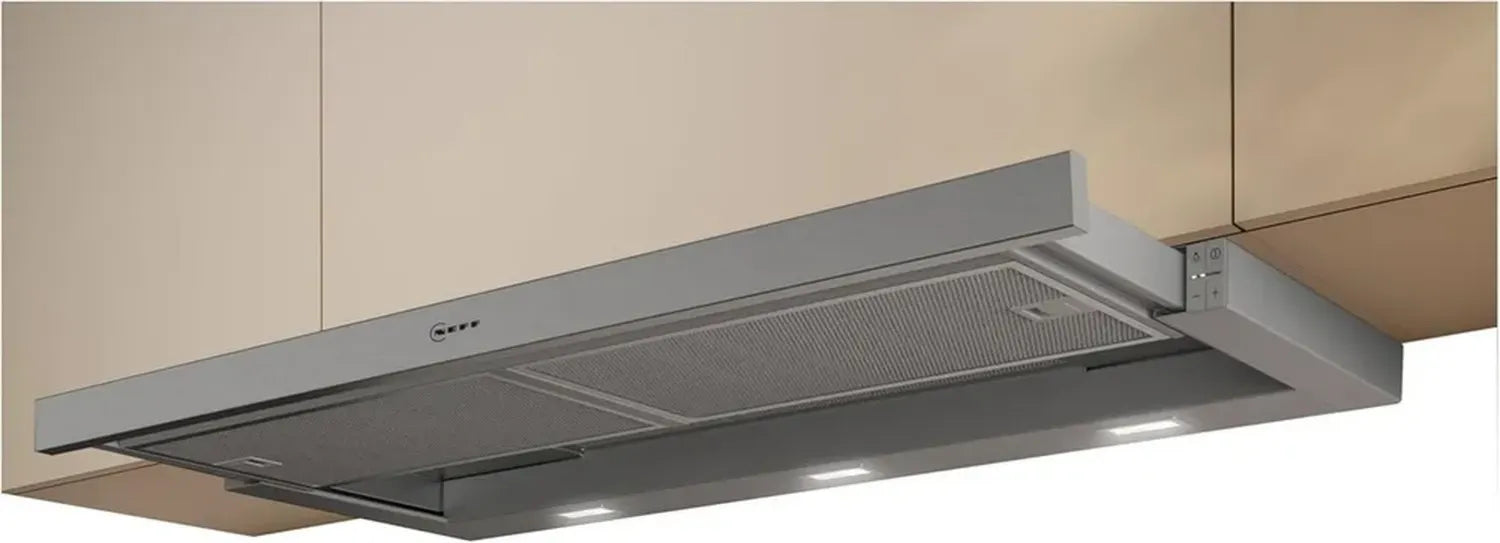 NEFF N50 Flachschirmhaube 90 cm, Energieklasse A, Silber
