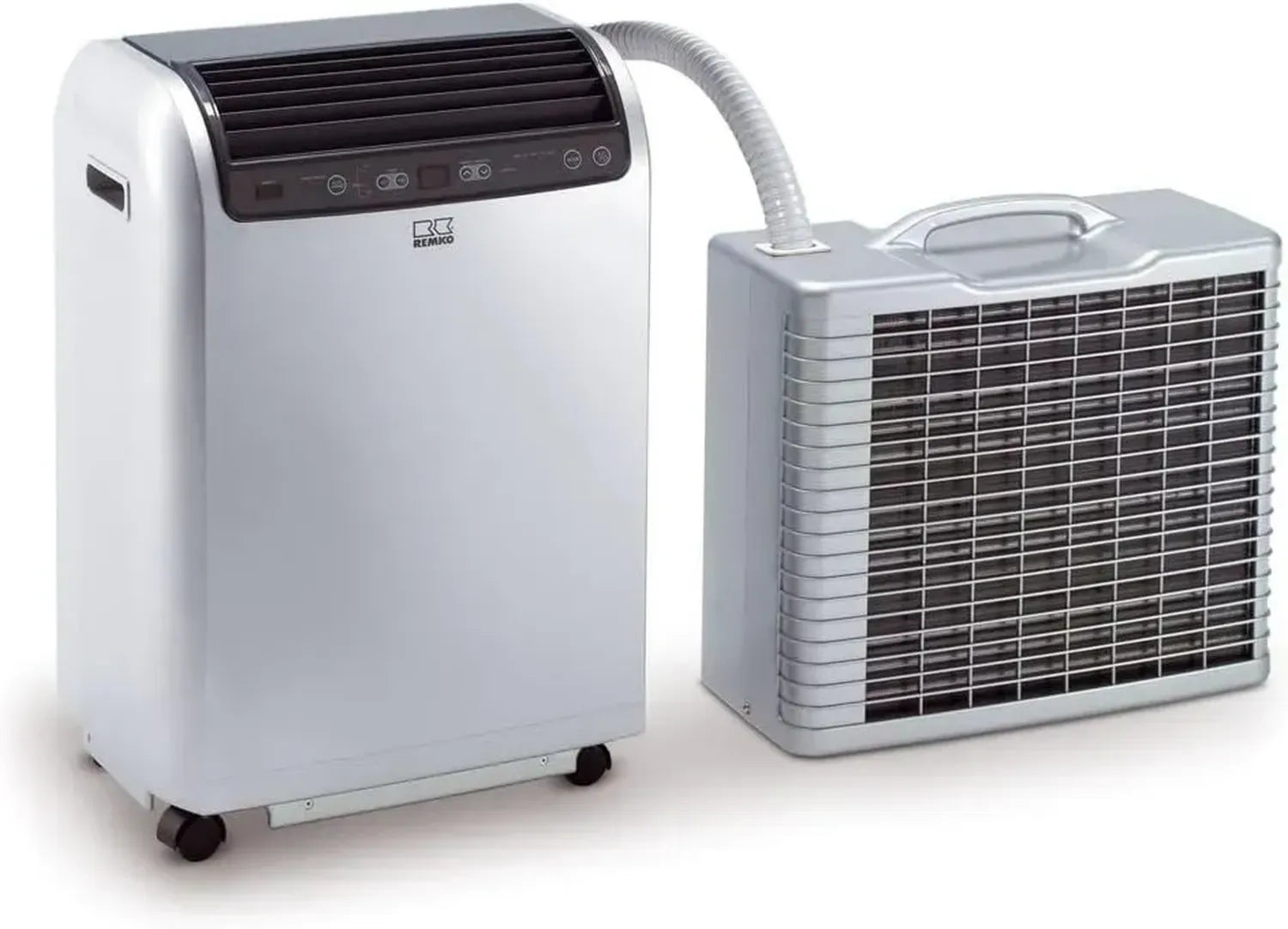 REMKO RKL 495 DC Split-Klimagerät, Silber, 4,3 kW Leistung, für 120m³ Raum, mit Fernbedienung