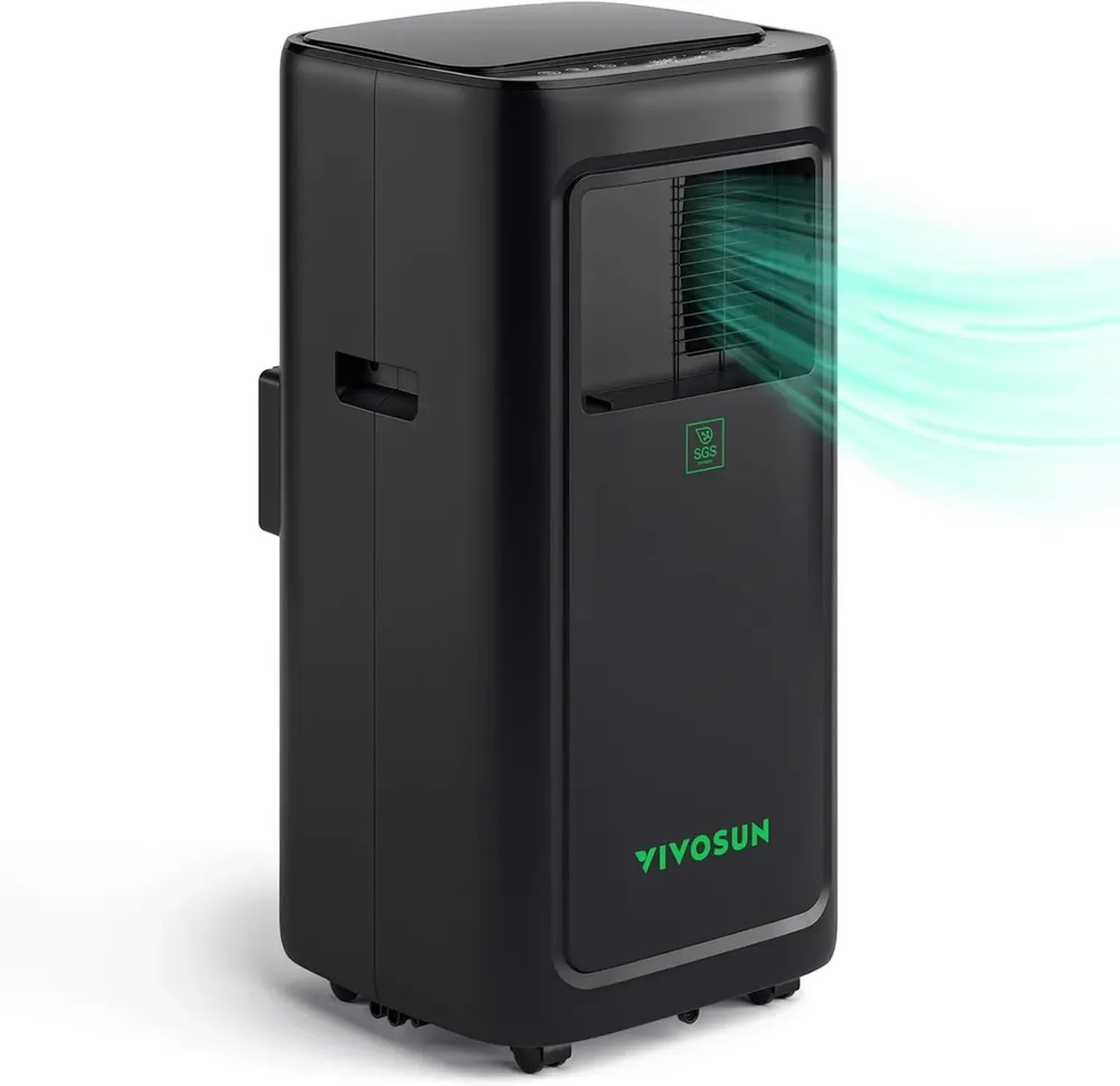 VIVOSUN 4-in-1 Klimaanlage 7000 BTU mit Smart Sensor und App-Steuerung, Perfekt für Innenräume und Gewächshäuser