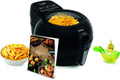 Tefal ActiFry Genius+ Heißluftfritteuse, 1500 W, 1,2 kg Kapazität, 9 Automatik-Menüs, energiesparend, gesundes Frittieren ohne Öl, schwarz