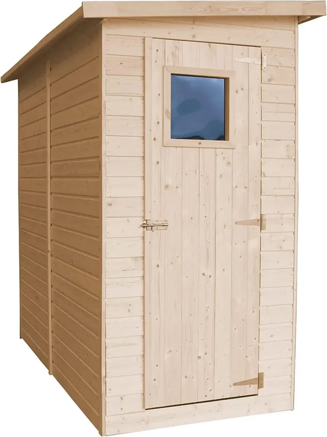Holz-Gartenhaus mit wasserdichtem Dach, 2.1 m², 17 mm Wandstärke