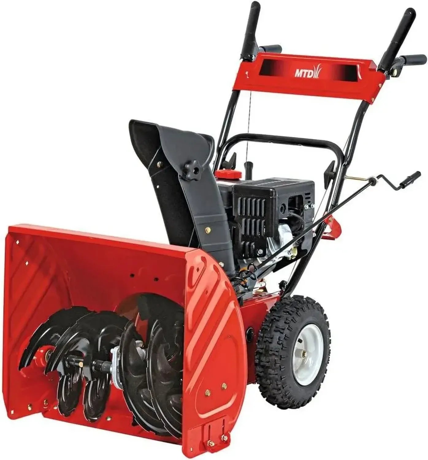 MTD M 61 Schneefräse - Leistungsstarkes Gerät für effizientes Schneeräumen, Rot, 113x64,5x107 cm