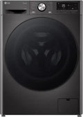 LG Frontlader-Waschtrockner 9/6 kg, Wi-Fi, AI Direct Drive, Dampftiefenreinigung, TurboWash 360, gehärtetes Glas, Weiß
