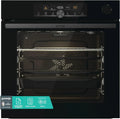 Gorenje Einbau-Backofen BPSA 6747: 77L, Pyrolyse, AutoBake, Touch, Bratenthermometer, SteamAssist, PizzaModus 300°C, Schwarz