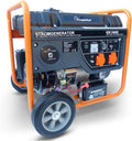 KnappWulf KW3400E Stromerzeuger 3000W mit Elektrostarter und Ölmangelschutz, 2x230V und 12V Ausgang