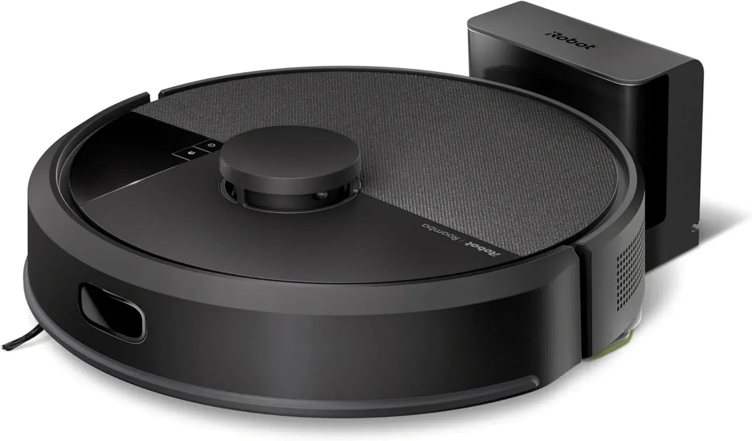 iRobot Roomba Combo 105 - Staubsaugen und Wischen - LiDAR-Navigation - 7000Pa Saugkraft - 120 Min Laufzeit - SmartScrub-Modus - Hinderniserkennung - Reinigungszonen - Automatisches Aufladen - App-Steuerung - Schwarz