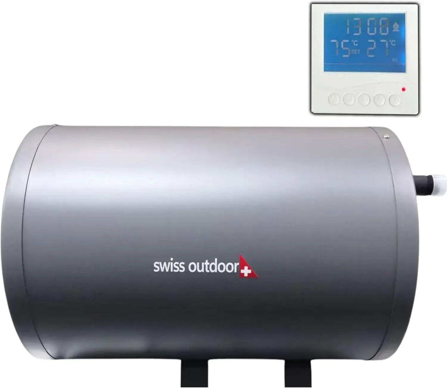 Kompakter 6L Warmwasserboiler für Wohnwagen mit LCD-Anzeige, 12V, 200W