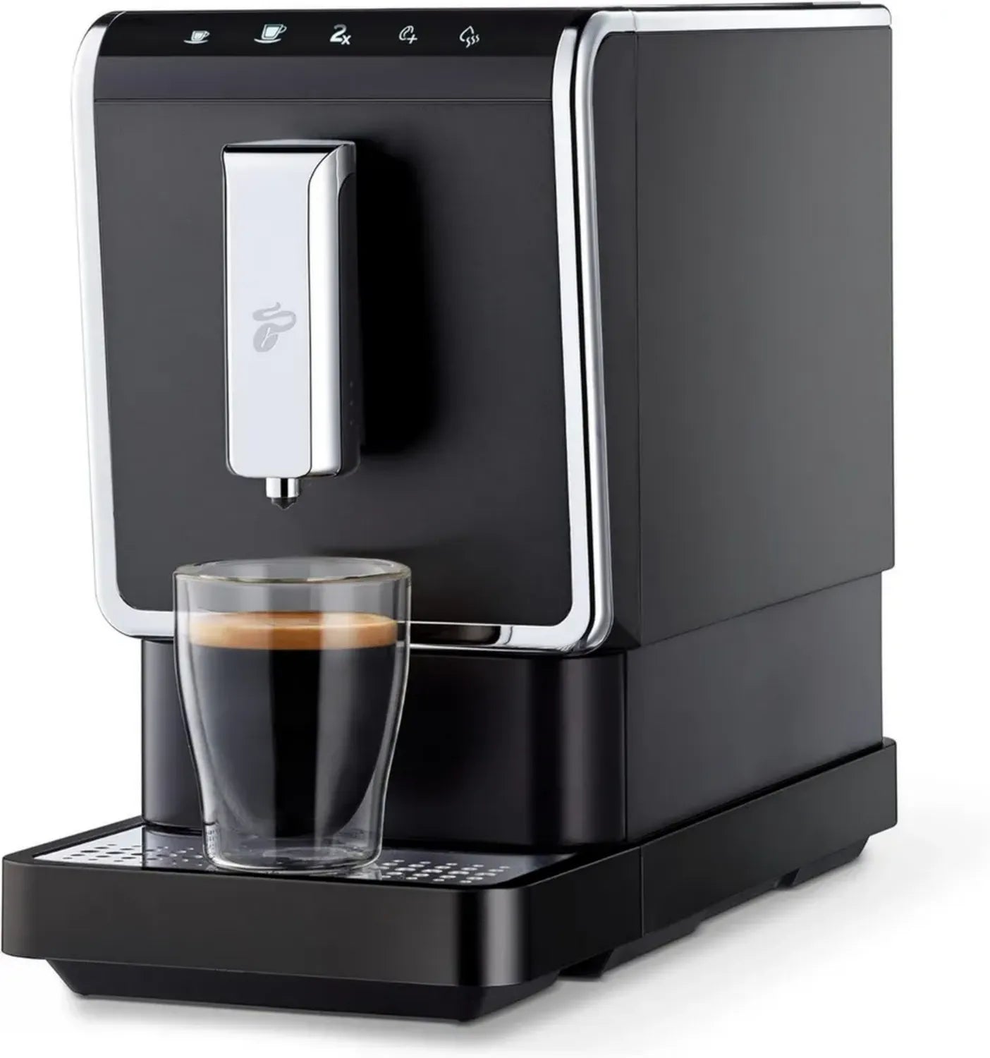 Tchibo Kaffeevollautomat für perfekten Espresso und Caffè Crema, Anthrazit