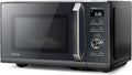 Toshiba 3-in-1 Mikrowelle mit Grill, 25L, 900W Inverter, 1100W Grillfunktion, leise 57dB, Morandi-Grau
