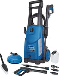 Scheppach Hochdruckreiniger HCE2600 mit 180 bar Druck, 2400 W Leistung und 8-teiligem Zubehör - Inklusive 5 m Schlauch und 480 l/h Wasserdurchfluss
